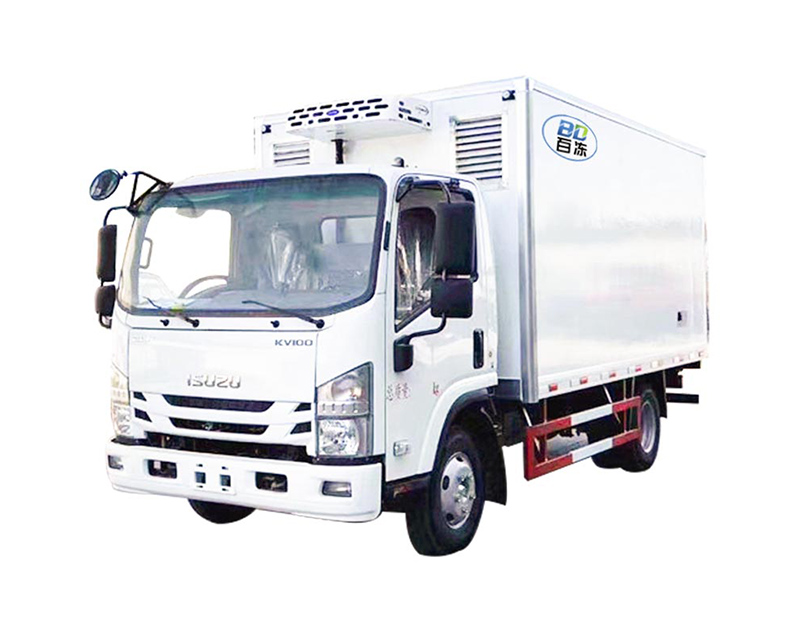 普通冷藏车：五十铃国六冷藏车